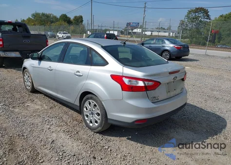 2012 Ford Focus Se from USA, damaged, VIN 1FAHP3F2XCL443807
